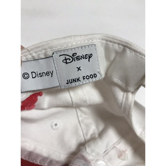 Disney x Junk Food Red White Mickey Mouse Adjustable Hat - Picture 9 of 9